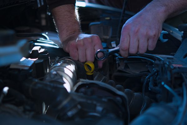 auto mechanic working