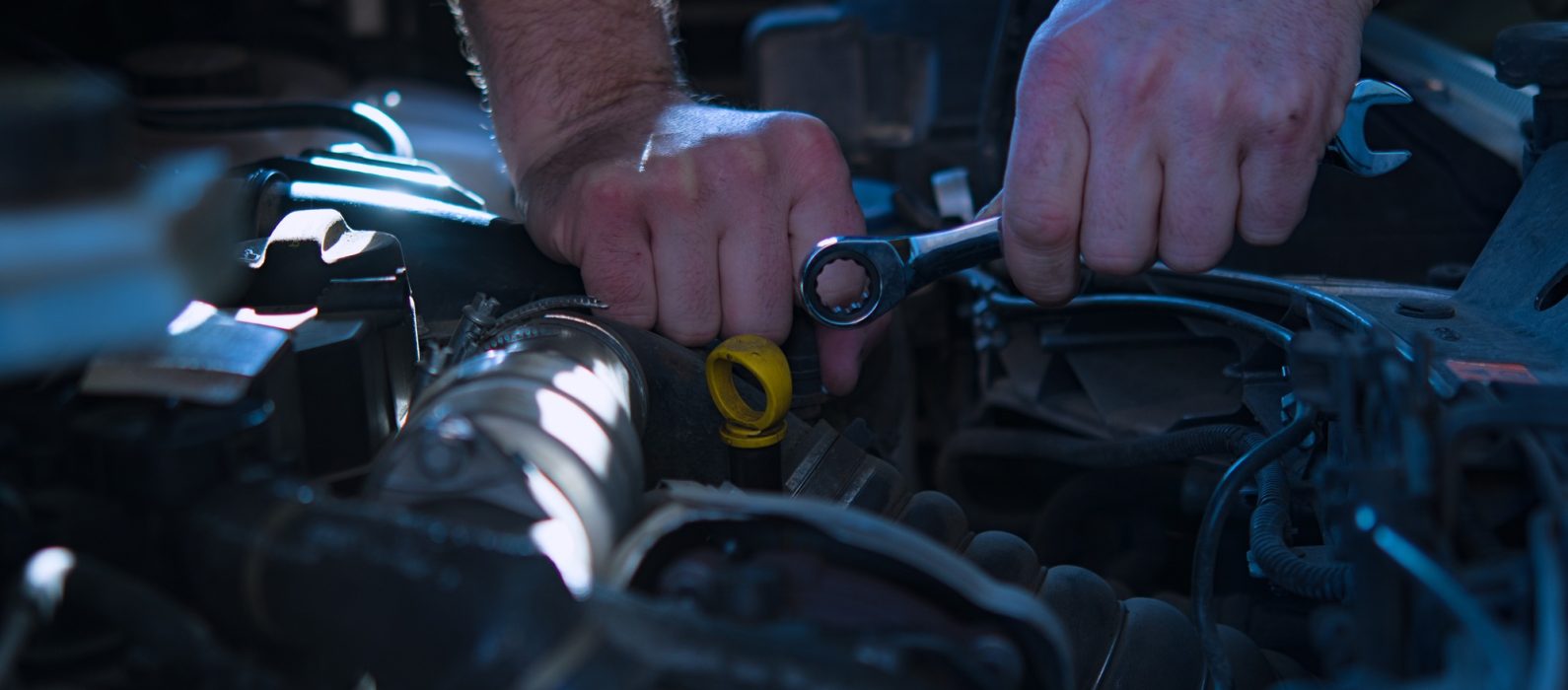 auto mechanic working